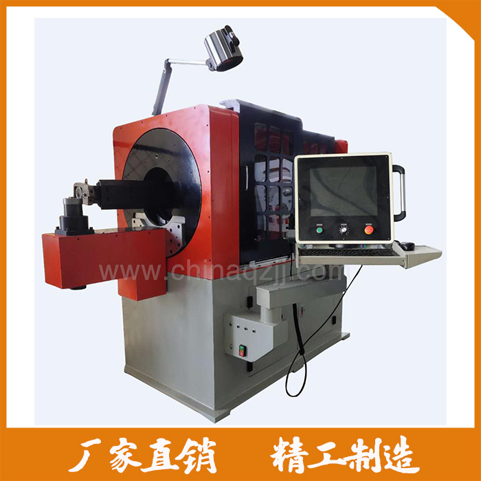 CNC-QZ-5-80轉頭3D線材折彎成型機 汽車座椅鋼絲折彎成型機